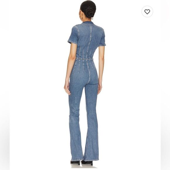 Free People We The Free Jayde Flare Jumpsuit NWT SMALL - Picture 3 of 10